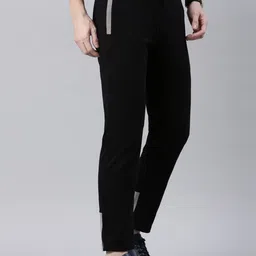 DIXCY SCOTT Men Printed Mid-Rise Track Pants image 3