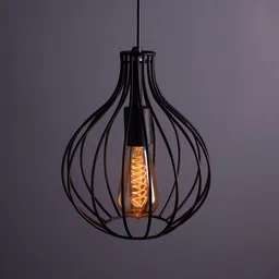 Homesake Black Solid Pendent Lamp-picture-54