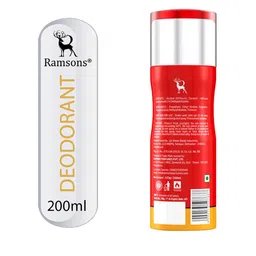 Ramsons Red ZX Allrounder Long Lasting Deodorant Spray - 200 ml image 3