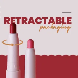 MARS Poppins 4Pcs Crayon Lipstick-1.3gEach-RaspberyPink-BlushingNude-CoffeeBrown-VampyPlum image 3