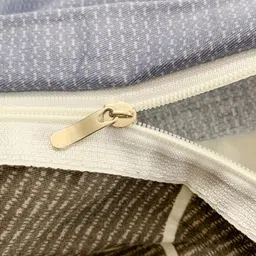 JC HOME Pure cotton Grey Printed Bedding Set image 3