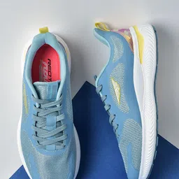 Red Tape Women Blue Mesh Walking Shoes-image-16