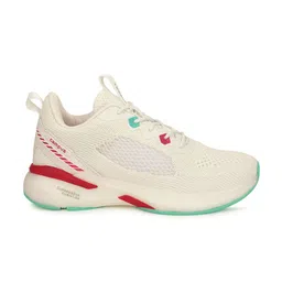 Campus Women Off White Mesh Running Shoes image 4
