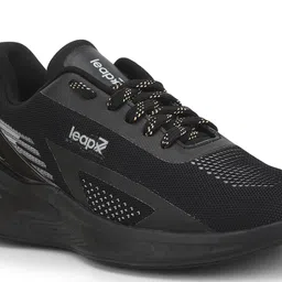 Liberty Men Black Running Shoes image 5