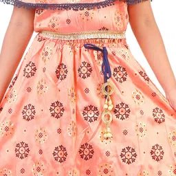 BAESD Girls Printed Ready to Wear Lehenga Choli image 2
