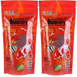 taiyo pluss discovery Complete and Balanced Nutritional 0.4 kg (4x0.1 kg) Dry New Born, Adult, Young Fish Food-picture-14