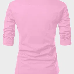 sopani Men Solid Pure Cotton Straight Kurta image 2