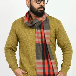 manra Striped Men Muffler image 2