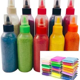 desidecor Pack of 20 Rangoli Powder-picture-22
