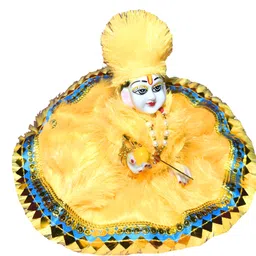 shopzing SIZE NO -5 to 6 laddu gopal sweater,kahna ji krisna ji gopal winter dresses Dress image 4