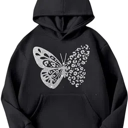 pikucreartions Women Full Sleeve Solid Hooded Sweatshirt-picture-28