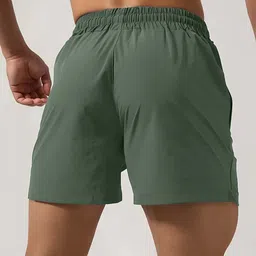 mendior Solid Men Green Boxer Shorts image 3
