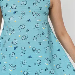 Ashtag Printed Pure Cotton Top And Pyjamas Night Suit image 3