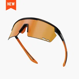 Magicshine Rouler Classic Sports Sunglasses-Black/Orange-image-72