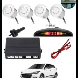 peeps store Car Premium 4 White Reverse Parking Sensor-AP25A91 Car Premium 4 White Reverse Parking Sensor-AP25A91 Parking Sensor-picture-17