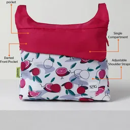 Wildcraft Unisex Conversational Printed Sling Bag image 5