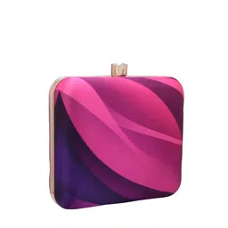Swisni Digital Printed Box Clutch image 3