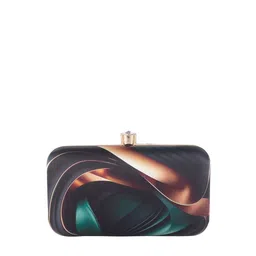 Swisni Printed Box Clutch With Sling Strap image 5