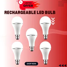 frony Rechargeable Emergency Bulb Inverter Bulb, 3Hr Battery Backup_Pack of 5 P356 3 hrs Bulb Emergency Light-picture-17