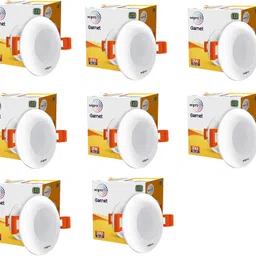 wipro Garnet 3W LED Mini Downlight, Pack of 8 Recessed Ceiling Light Ceiling Lamp-picture-19