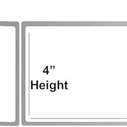 velouria Strong Adhesive Barcode Compatible Direct Thermal Shipping Labels For Invoice Yes Paper Label image 3