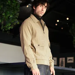 campus sutra Men Solid Casual Jacket image 2