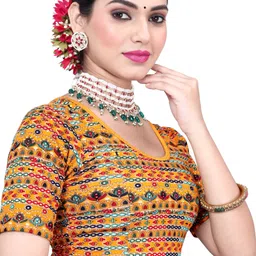 naman textile Round Neck Women Blouse-picture-24