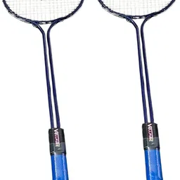 vellfire 2 PC Double Shaft Racket with 1 Nylon shuttle Free Badminton Kit-picture-16