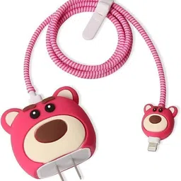 TECHNUV Silicone Press and Release Headphone Case For Samsung Charger Cover 25W-picture-22