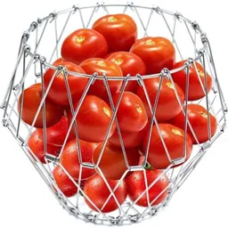 ridhima enterprises Steal stand Stainless Steel Fruit & Vegetable Basket image 3