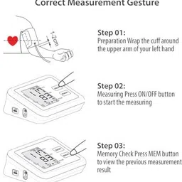 Perfecxa Fully Automatic Upper Arm Bp Monitor image 2