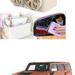 xzrtz Car Multifunctional Organizer Console Tissue holder X323 Trunk Organizer image 2