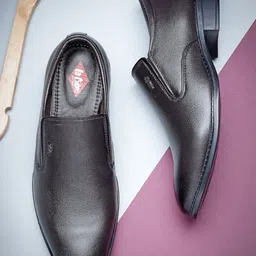 Leather Slip-On Lightweight Comfort Trendy Premium Office/Party Slip On For Men-image-34