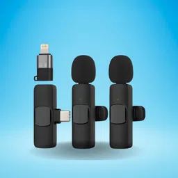 frony K9 Dual Wireless Mic WithCollar Microphone for YouTube &Live Voice RecordingK132 Microphone-picture-23