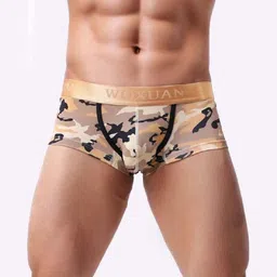 woxuan Camouflage Men Brief-picture-11