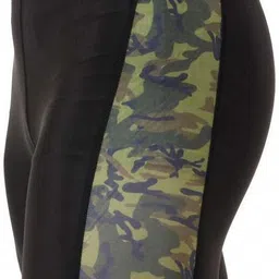 ninq Printed Men Black, Green Tights image 3