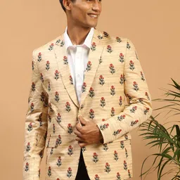 jbn creation Men Printed Single Breasted Casual Blazer-picture-33