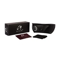 AISLIN Men Green Lens Aviator Sunglasses with UV Protected Lens14289-55-AS-3456 image 3