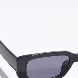 HAUTE SAUCE by Campus Sutra Women Black Lens & Black Rectangle Sunglasses SS22_HSSG1195 image 3