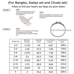 NMII 44 Pcs Zircon Studded Bangles image 3