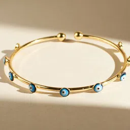 SALTY Gold-Plated Bangle-Style Bracelet image 3