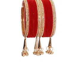 NMII Set Of 16 Zircon Gemstone Studded Bangles image 4