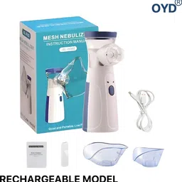 OYD Mesh Nebulizer Rechargeable for Kids and Adults (Inbuilt Battery). Nebulizer-image-0
