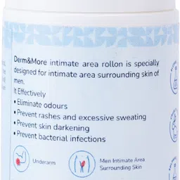 derm & more Intimate Area Rollon for Men Intimate Moisturizer image 2