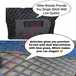 autoclow Leatherite 7D Mat For Ford Endeavour image 4