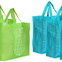heart home Pack of 6 Grocery Bags-picture-28
