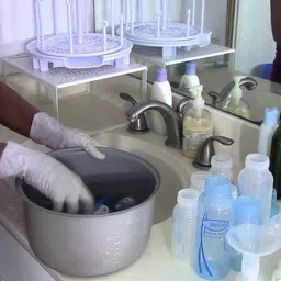 doctorgentle Long And Baby Bottle Cleaning Brush for Washing Water Bottle With Baby Soap Box image 2