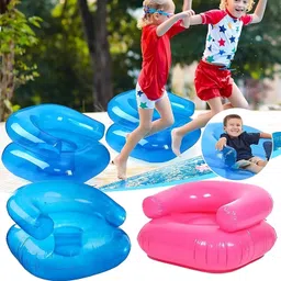 drumstone Inflatable Chair for Kids Waterproof PVC Air Sofa Inflatable Inflatable Toy Pump image 2
