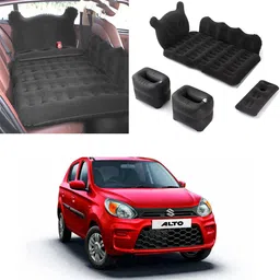 oshotto Designer Car Inflatable Bed Mattress with Two Air Pillows For Maruti Suzuki Alto Car Inflatable Bed-picture-12