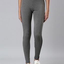 Go Colors Cotton Side Stripe Active Tights-picture-36